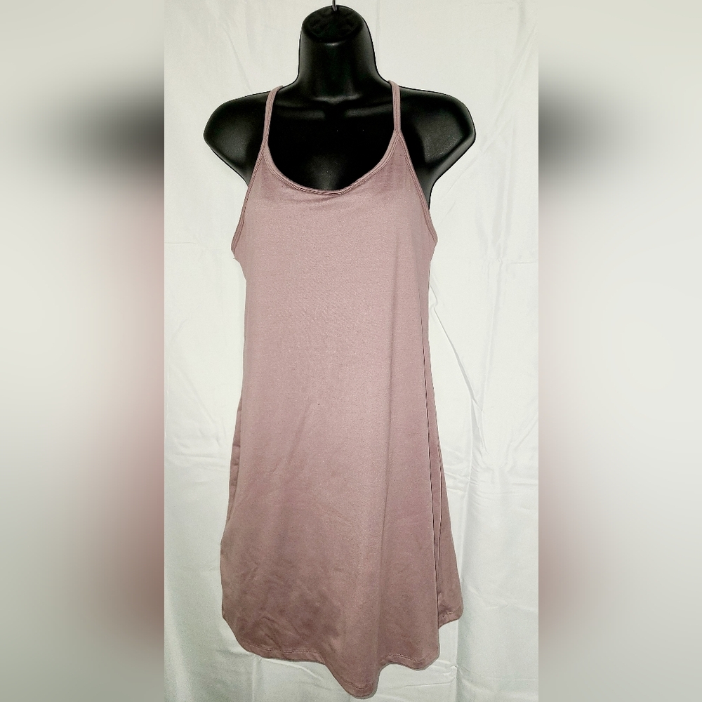 Kyodan Medium Mauve Dress with Built in Bra and Shorts